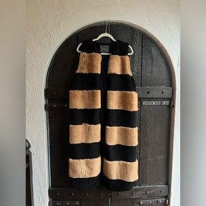 Faux fur vest